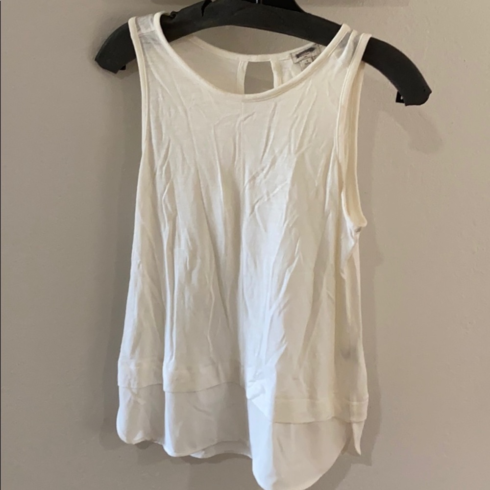 Jcrew white tank top